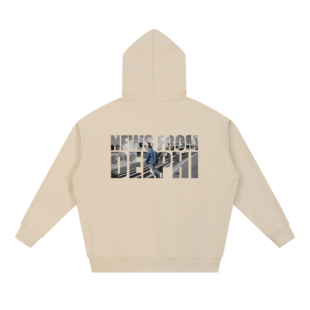 News From Delphi Back Hoodie