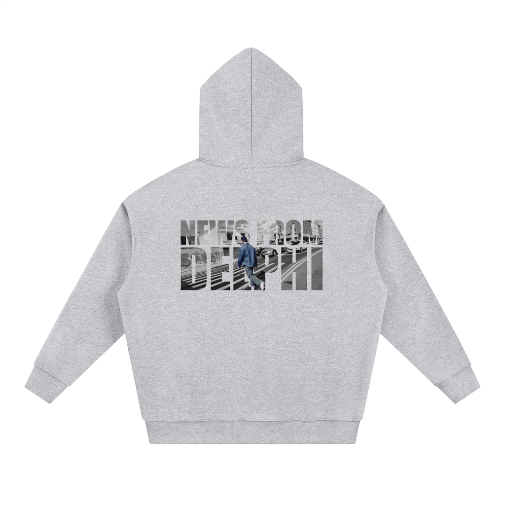 News From Delphi Back Hoodie