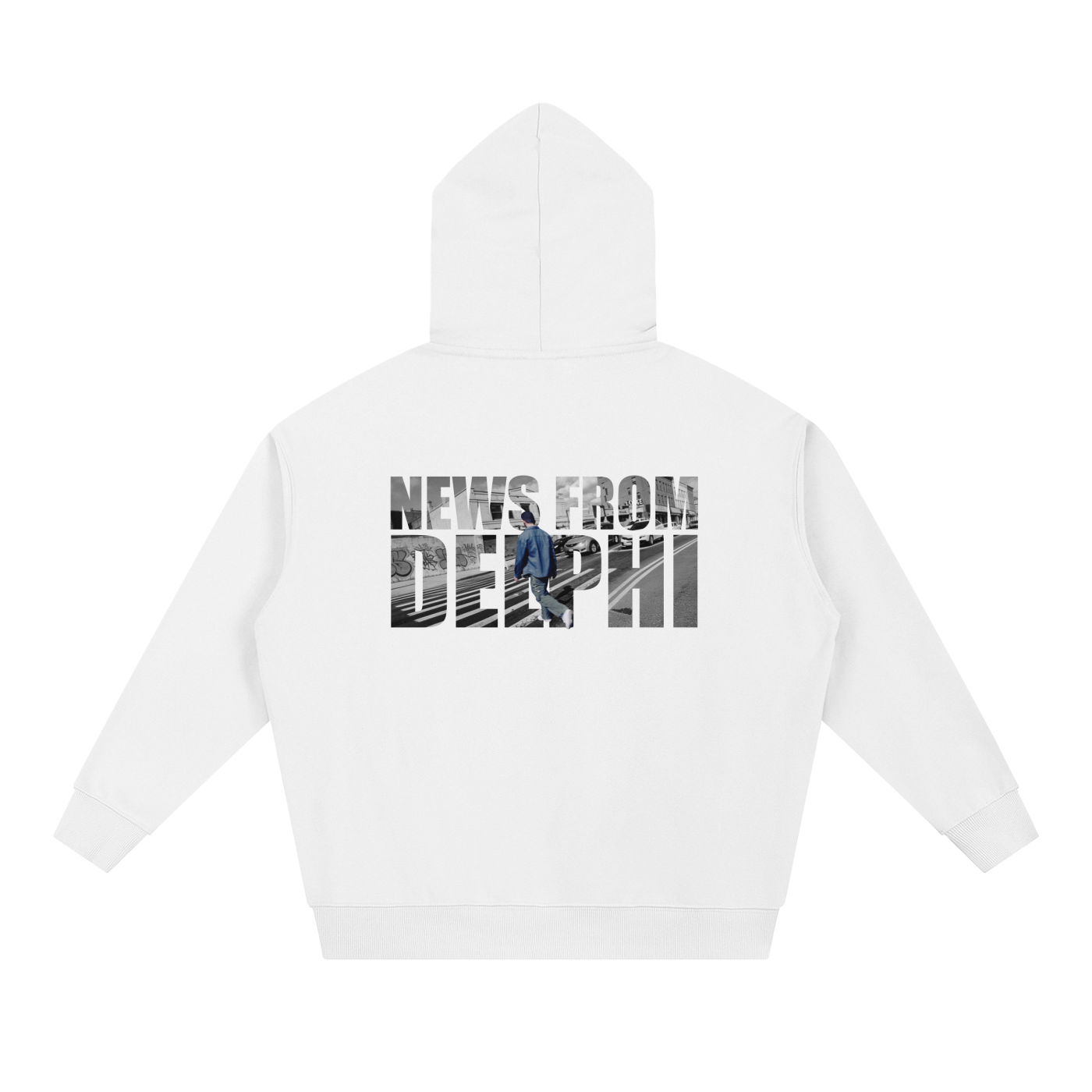News From Delphi Back Hoodie